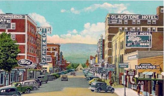 A stylized pictures of Casper, Wyoming